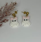 Pendientes Halloween Fantasma lazo
