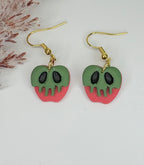 Pendientes Halloween Manzana Calavera