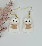 Pendientes Halloween Fantasma Libro