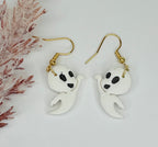 Pendientes Halloween Fantasma Blanco