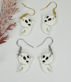 Pendientes Halloween Fantasma Blanco
