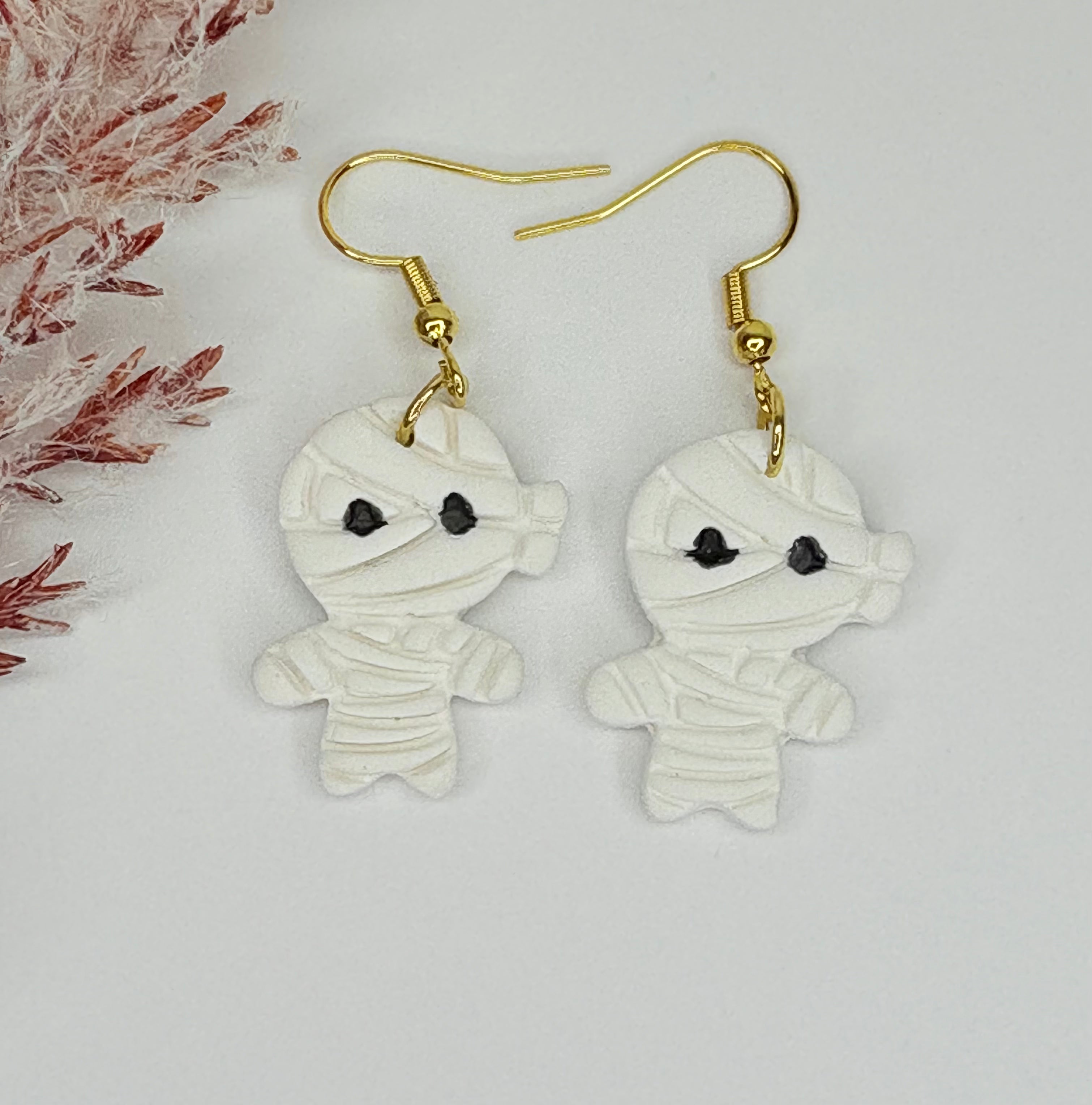 Pendientes Halloween Momia