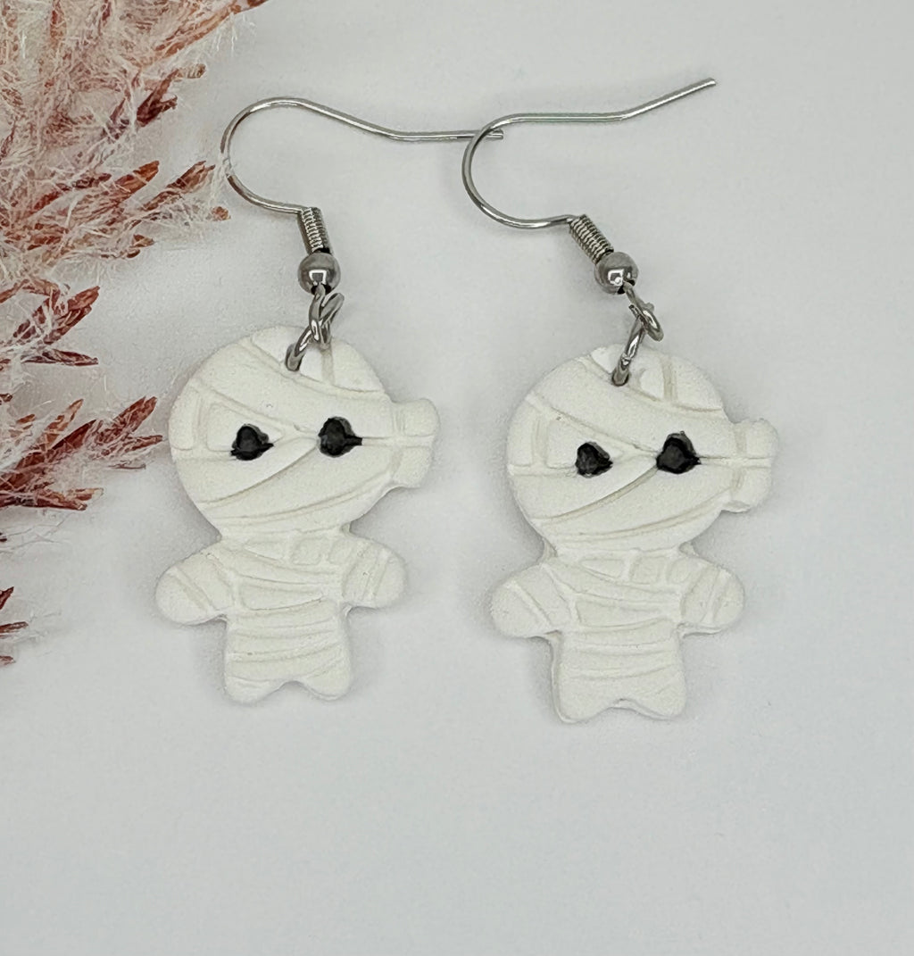 Pendientes Halloween Momia
