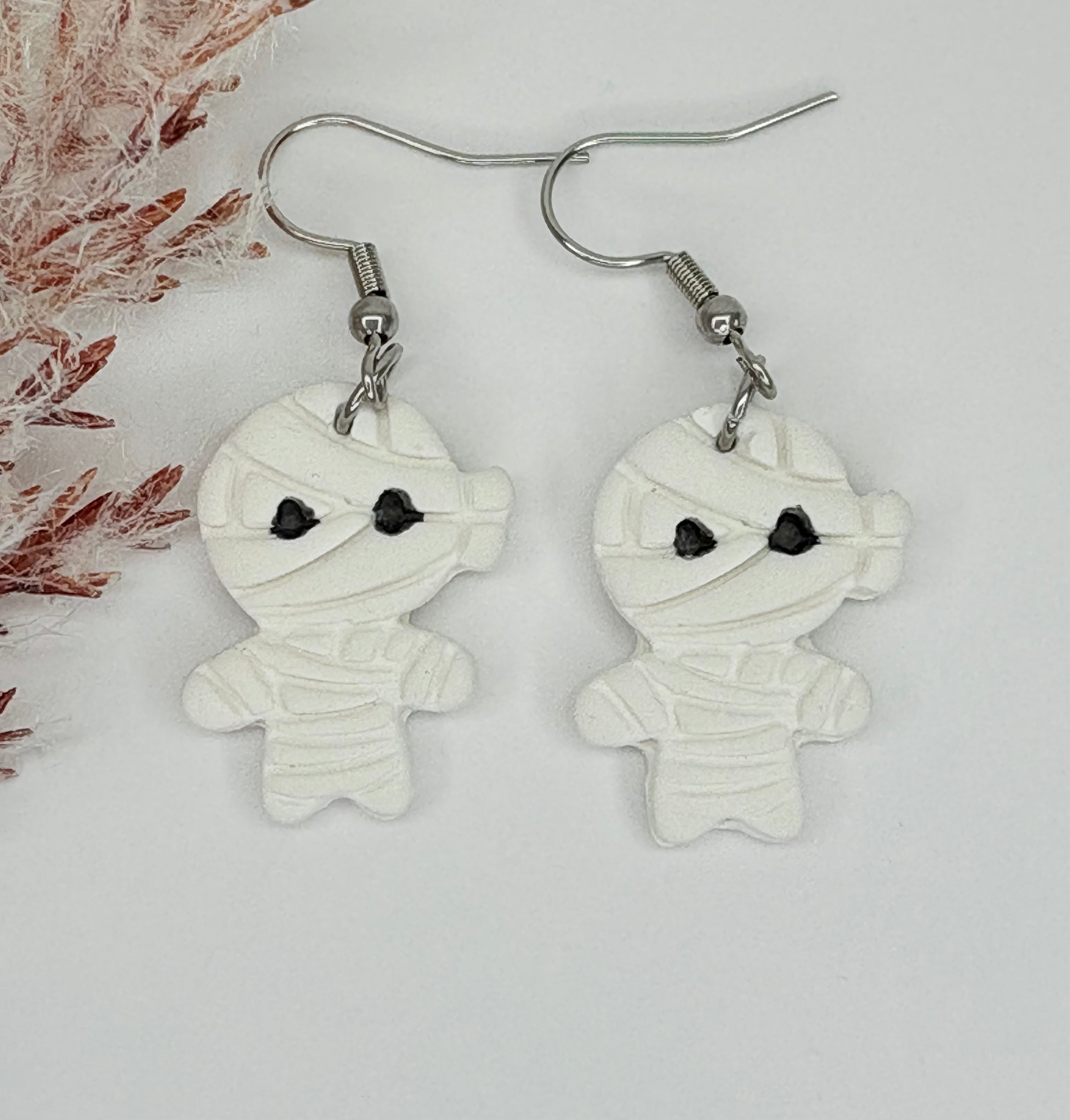 Pendientes Halloween Momia