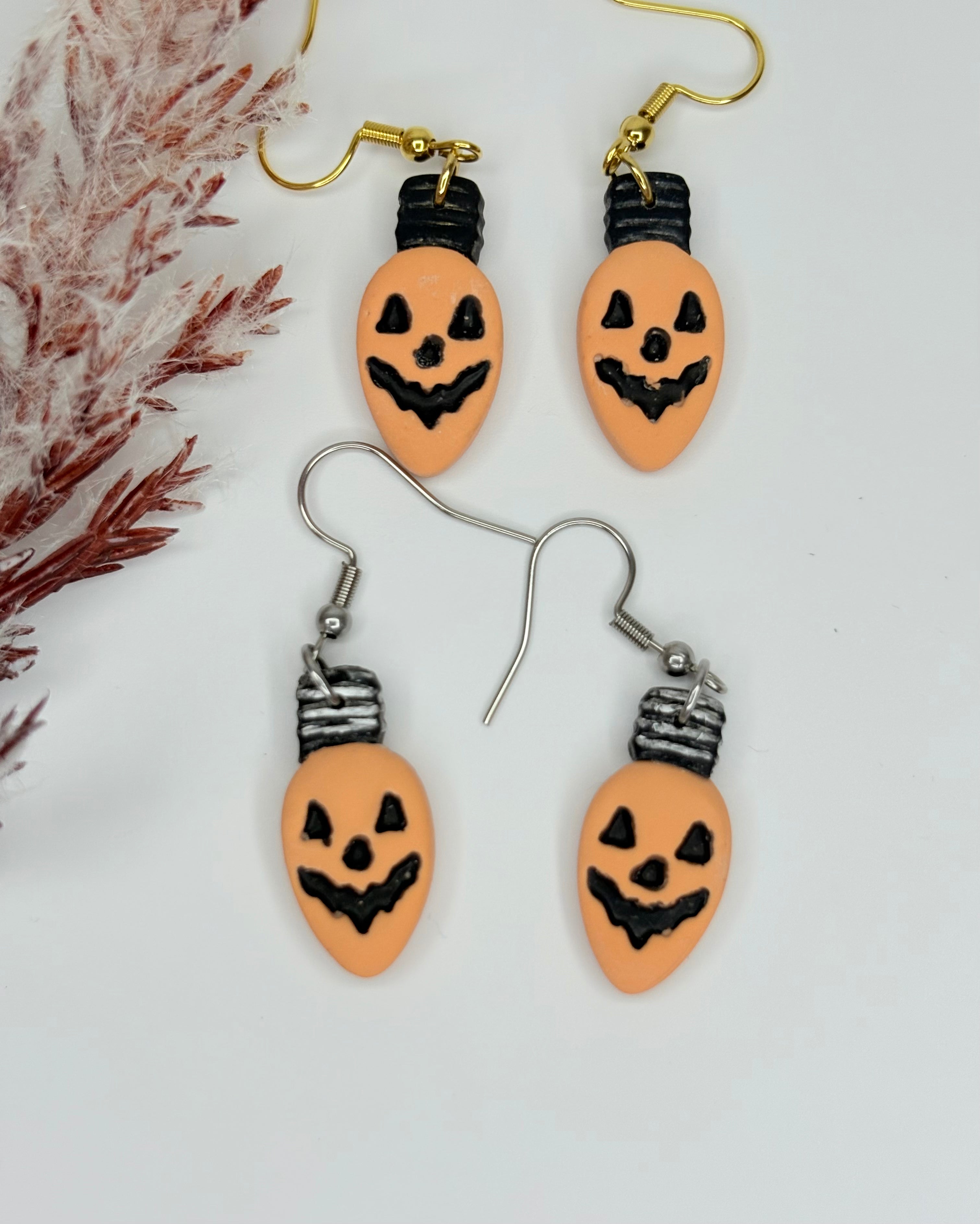 Pendientes Halloween Bombilla