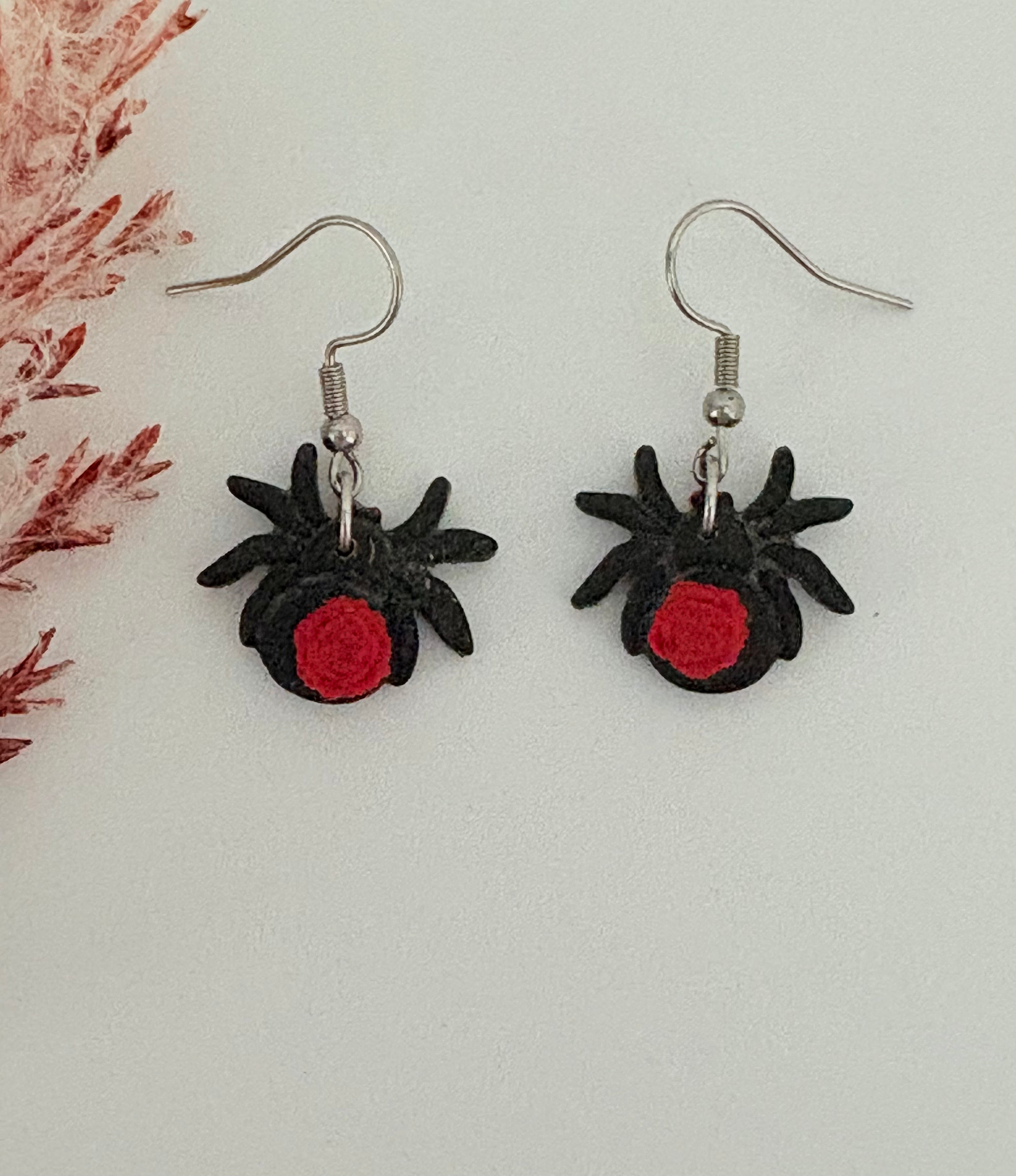 Pendiente Halloween Araña