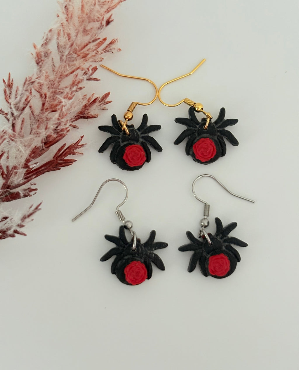 Pendiente Halloween Araña