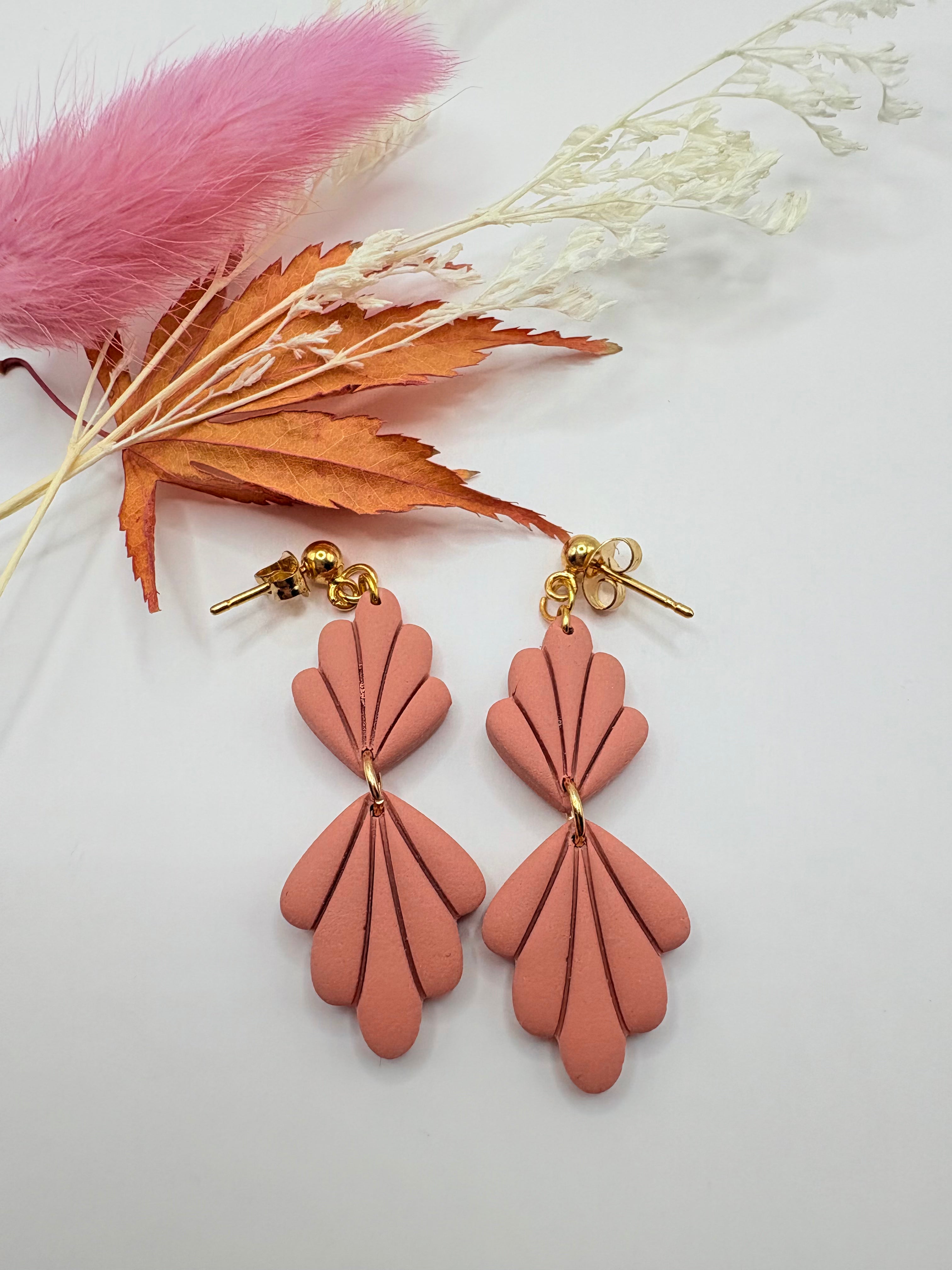 Pendientes doble hoja