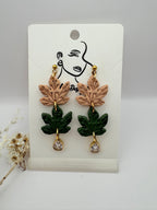 Pendientes hojas otoño