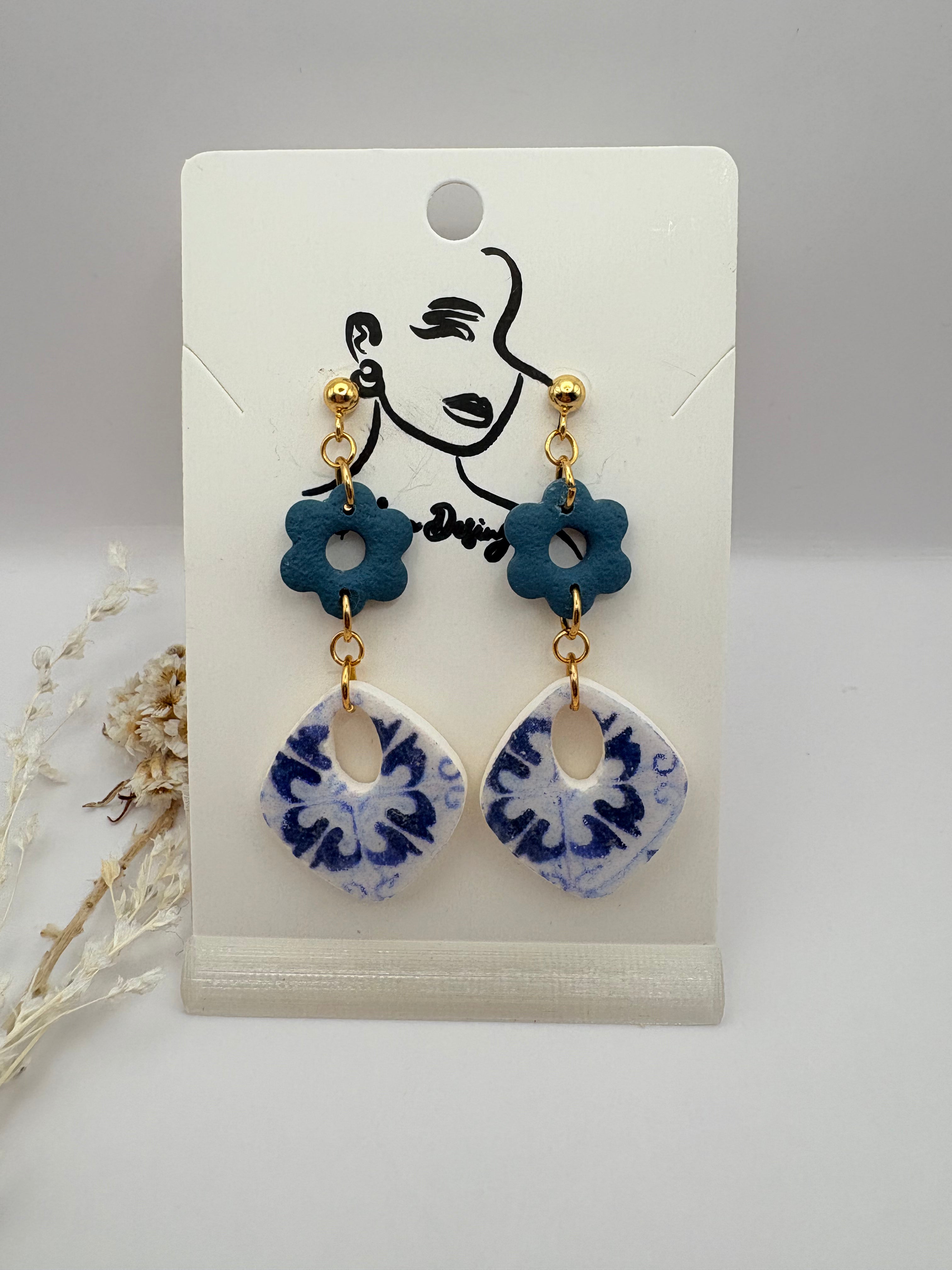 Pendientes Mosaic