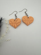 Pendientes corazon Basketball