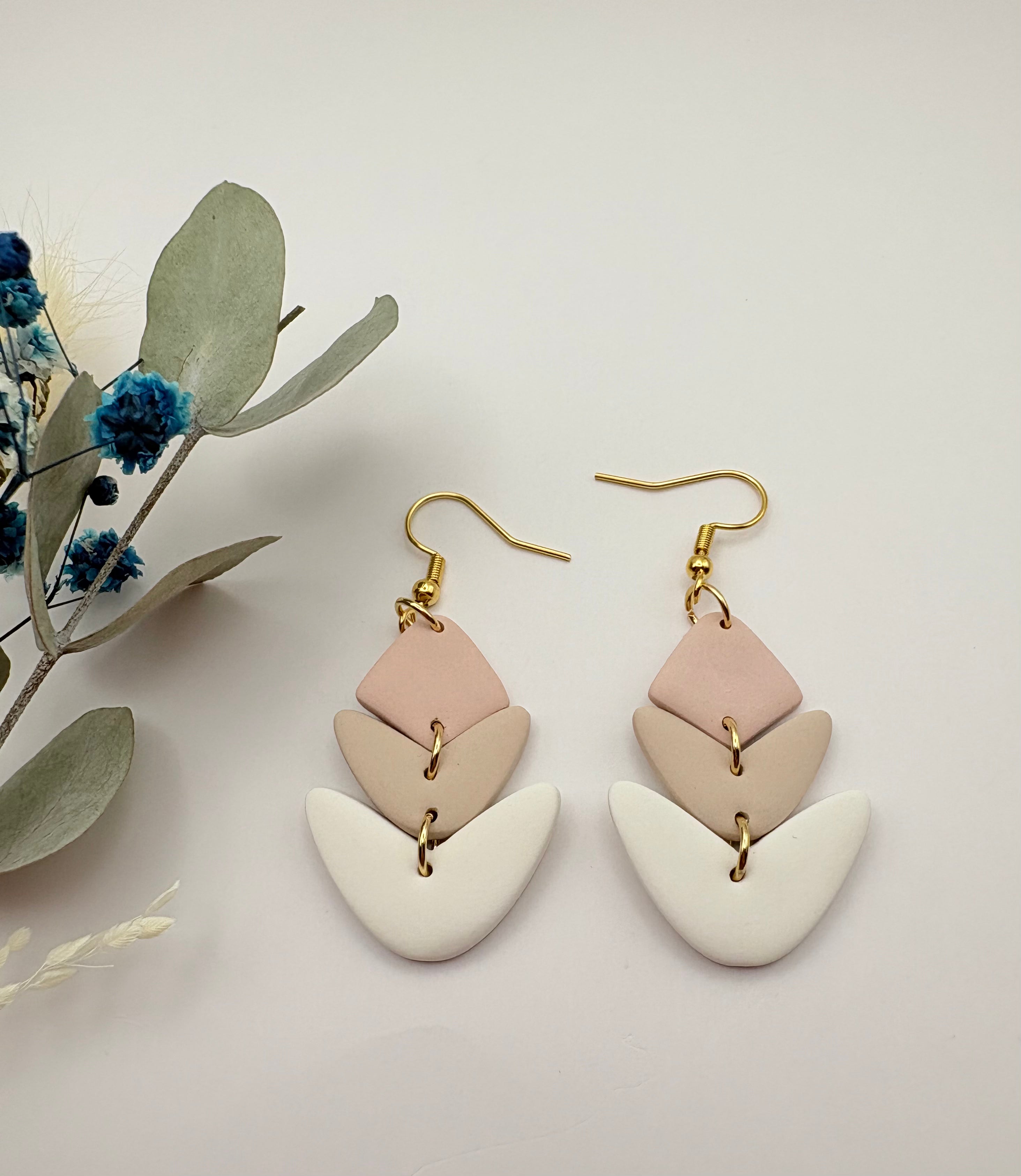 Pendientes Zyra Tricolor-1