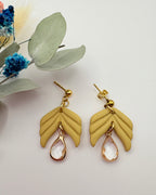 Pendientes Oryn Mostaza