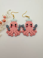 Pendiente Pulpo Cocinero Grande